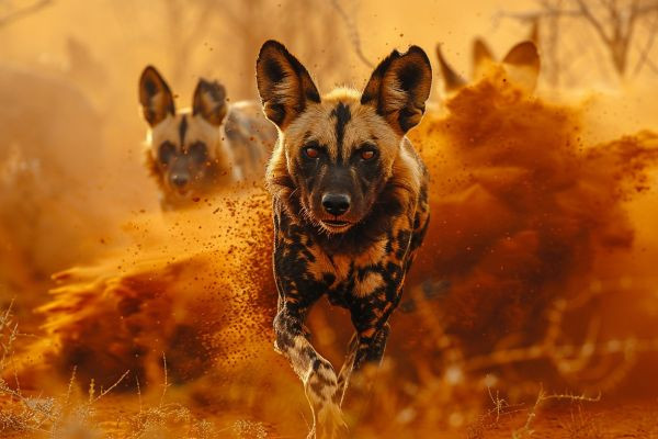 African Wild Dog (Lycaon pictus): The Endangered Canid of the African Savanna